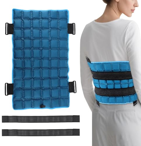 Återanvändbar kylkompress,En flexibel, hopfällbar och ergonomisk inpackning för axlar | En kylkompress med gelinnehåll | Är lämplig för nacke, axlar, rygg, armar, armbågar, höfter, knän, ben och fotle