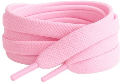 120cm / 47” Baby Pale Pink Smart Laces® Flat Trainer Shoe laces ideal replacement laces for adults or kids Trainers & Sneakers Shoelaces