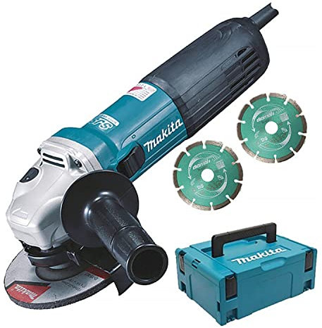 MEULEUSE MAKITA Ø 125 MM 1100 W (KIT D'ACCESSOIRES) - GA5040RKDJ