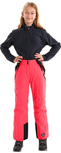 Killtec Mädchen Gauror Jr Skihose, Neon-Coral, 164 EU