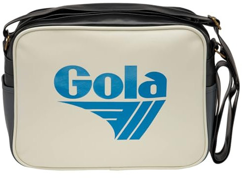 Gola Unisex-Erwachsene Redford Umhängetasche, Off White/Blue/Grey
