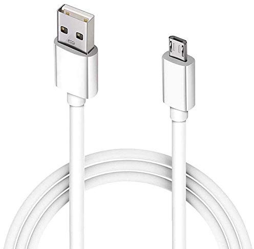 GlatJiBo 10FT Long Android Charger Cable Fast Charge,USB to Micro USB Cable White,Micro USB 2.0 Cable USB Micro Cable for Samsung