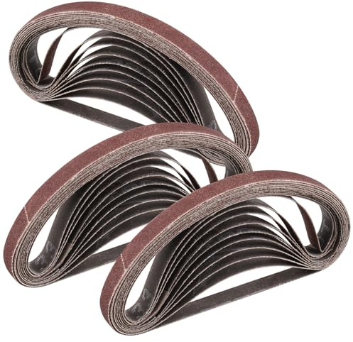 STEBRUAM 30 stycken slipband 10 x 330 korn 80