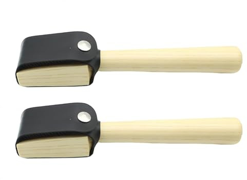 2 Pezzi Spazzola per Scarpe Da Ballo In Legno, Spazzola Metallica per La Pulizia Delle Scarpe Da Ballo, Con Ago Acciaio Inox, Protezione In PU, per La Pulizia Delle Suole In Pelle Scamosciata Da Danza