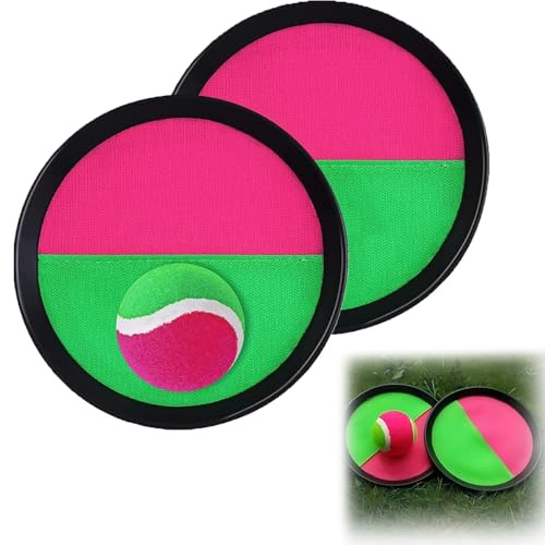 Gioco di Lancio della Palla Bambini,Cattura Racchette Palline Set,Racchettoni Giochi Spiaggia,Toss e Cattura Gioco della Palla Set,Giochi Spiaggia Bambini Racchettoni,Toss And Catch Ball Game,2025