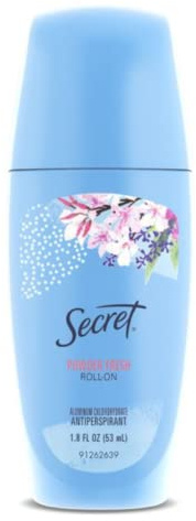 Secret Original Roll-On Antiperspirant, Powder Fresh, 1.8 oz