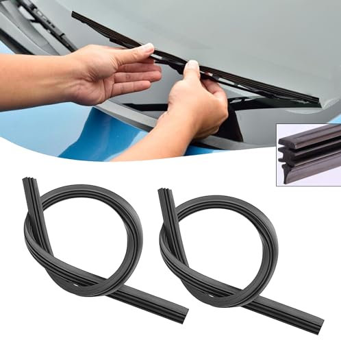 Gomme per tergicristallo di ricambio per Bosch Aerotwin, 2 unità da 700 mm