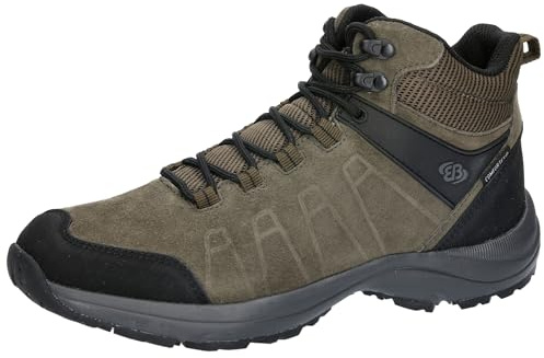 Brütting Unisex Mount Harvard High Trekkingsstövlar, oliv/svart, 43 EU, Oliv svart, 43 EU