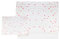 various-Juego De Sábanas para Cuna 60 x 120 cm, Ropa de Cuna,100% Algodón Extrasuave Fafricado en Europeo-(Bajera+encimera+Funda Almohada) Estampado Estrella Rosa/Blanco