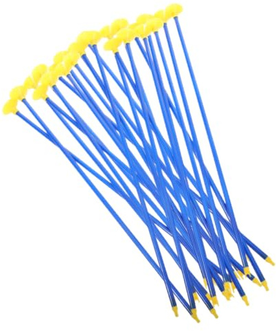 Generico 12 Frecce Giocattolo per Frecce A Ventosa Frecce di Ricambio con Ventosa Frecce da Gioco di Piccole Dimensioni Frecce da Competizione per Frecce A Ventosa in Plastica PVC