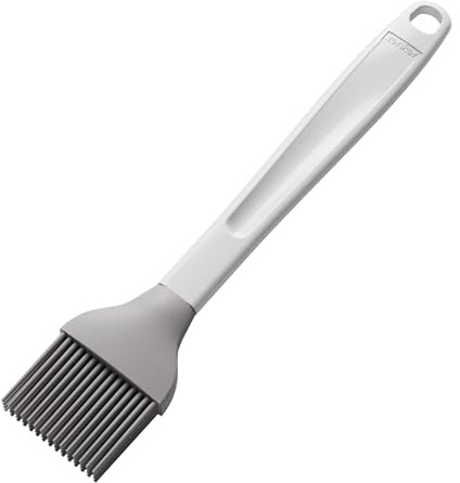 Zenker Pure Elegance bakpensel – tillverkad av silikon, för spridning av glasyrer och fettning, värmebeständig upp till 230 °C, diskmaskinssäker, designad i Tyskland