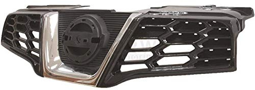 Frontgrill Kühlergrill Grill Komplett-Teil schwarz passend für Qashqai +2 I J10 JJ10