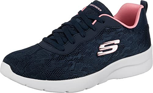 Skechers Dynamight 2.0-Homespun 12963/Sage - Scarpe basse stringate da donna, colore: verde salvia, Blu (Colore: rosa.), 36 EU