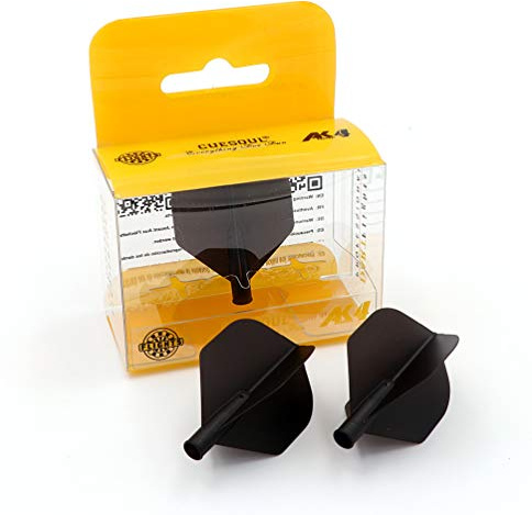 CUESOUL TERO AK4 Black Dart Flights Standard,Set of 3 pcs