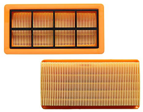 REYEE 2 filtros planos plisados para chimenea Kärcher AD3, AD 3.200, AD.3000, AD3 Premium