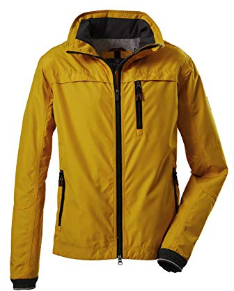 G.I.G.A. DX Giacca funzionale da uomo Yorko – Giacca da uomo con cappuccio arrotolabile – Giacca outdoor con funzioni di ciclismo – Bike to Work