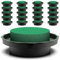 Silk Flower Warehouse 20x Wet Floral Foam cylinders with Trays - Florist floral craft Foam Bricks, Flower arranging foam for Wedding, Party & Funeral centerpieces & arrangements - DIY Craft Supplies