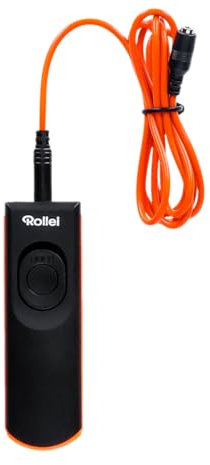 Rollei - Disparador remoto con cable para Canon DSLR y DSLM, color negro