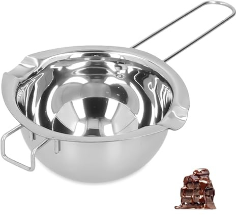 Melting Pot, Stainless Steel Double Boiler Pot Double Boilers for Stove Top Chocolate Melting Pot Double Boiler Pot Candy Melting Pot