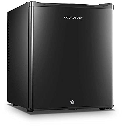 Cookology CMB28BK 23 Litre Capacity Thermo Electric Mini Bar, Less Noise and No Vibration, Perfect for Hotels and Bedrooms with Lock - In Black