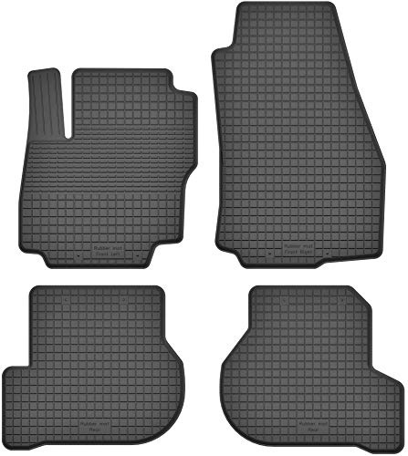 Gummimatten Gummi Fußmatten Satz für Ford C-Max MK1 / MK2 / Kuga MK1 / MK2 - Hoher Rand 15 mm