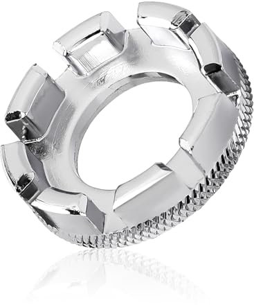 Mozeat Lens Speichenschlüssel Fahrrad Speichen Werkzeug 8 Wege Nippelspanner Fahrrad Fahrradrad Schraubenschlüssel für Fahrradspeichen Größe 10-15 Zentrieren Reparieren