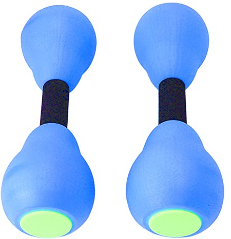 Aquatic Exercise Dumbells Floating Muscle Building Quickly Drying Water Weights for Water Aerobics Weight Loss