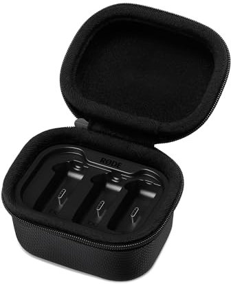 RØDE Charge Case+ | Charging Case for the Wireless GO (Gen 3) with Two Full Extra Recharges for 21 Hours Total Battery Life and Data Transfer