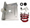 Woodworking Router Table with Aluminum Construction for Efficient Electric Milling Tasks (Silver)