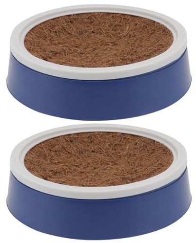 BESPORTBLE Lot de 2 Ensembles de Nids Légers avec Coussin en Fibre Naturelle Réutilisable, Accessoires pour Œufs et Oiseaux, pour Élevage à Domicile ou Ferme à Œufs
