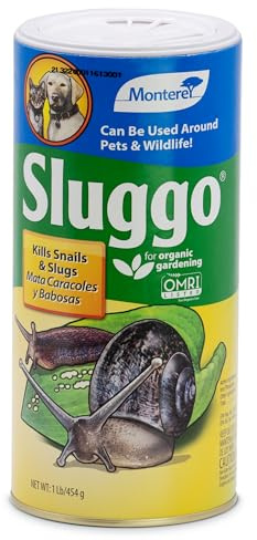 Monterey (LG6515) - Sluggo, Wildlife and Pet Safe Slug and Snail Bait and Killer for Garden or Lawn (1 lb.)