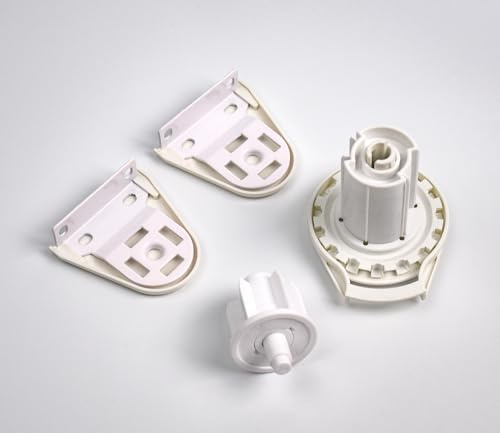 Skyline R16 Roller Blind Fitting Repair Kit, Replacement Spare Parts with Clutch, Mounting Bracket & End Plug for 1-1/2 Tube