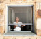 Insektenschutzrollo für Fenster & Türen, Aluminium – Luxus (Silbermetallic, L 1500 x H 2200 mm)