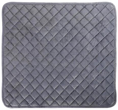 Waterproof Seat Pads, Washable Incontinence Pads for Bed, Non-Slip Absorbent Seat Protector Pads for Wheelchairs Sofas Armchairs and Car Seats (Dark Grey, 85x90cm)