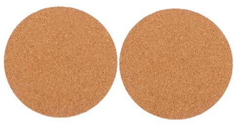 Happyyami 2pezzi Sughero Vasetto Vaschette Vasi Tappetini Fioriere Giardinaggio Tappetini Vasi Cuscini Piante