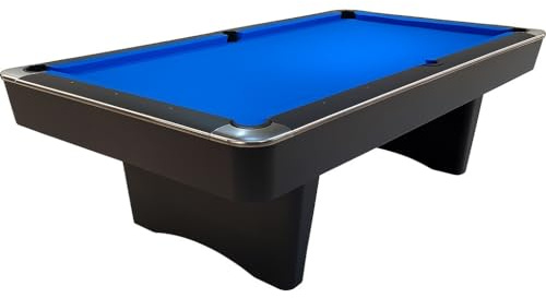 John West Pool Billardtisch Nightshade 8ft mit Schieferplatte
