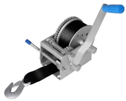 Verricello manuale for barca, 4 ruote motrici, 300 kg, cinghia manuale for auto