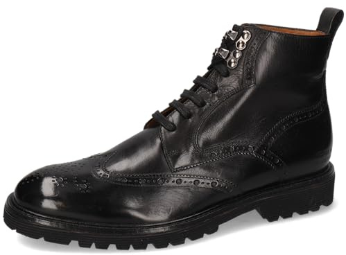 Melvin & Hamilton Trevor 34, Botas Cortas al Tobillo Hombre, Negro, 42 EU