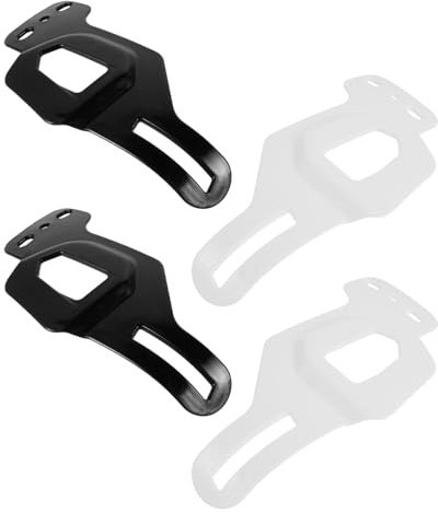 CHILDWEET Protection d'oreille Amovible Double Couche en PP 2 Paires pour Casque de Hockey, Accessoires pour entraînement de Patinage Glace