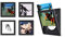 Show and Listen 17670 Listen, Schallplattenrahmen, Frame für Vinyl und LP Cover, 4er Set, schwarz