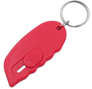 TopHomer Mini ouvre-boîte rétractable pour boîte à lettres, mini lame de sécurité – 1 pièce