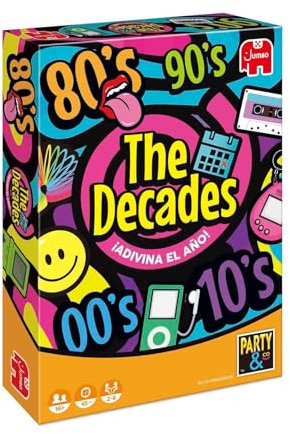 Diset - The Decades, Juego de Mesa Familiar y Adulto a Partir de 8 años
