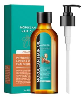 HaaröL,ArganöL,Hair Care Oil,Moroccan Hair Oil,Haare StäRken Und Trockene Haarstruktur Reparieren,Glatte Und GläNzende HaarefüR Trockene,GeschäDigte Haare