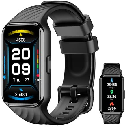 Blackview Smartwatch Herren Damen, Wasserdicht Fitnessuhr 1,47 Zoll Farbdisplay, Fitness Tracker mit Schrittzähler Schlafmonitor Herzfrequenz, Sportuhr mit 100+ Sportmodi Smart Watch für Android iOS
