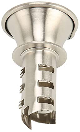 KIMISS Scheme di Limone Manuale 304 Acciadata in Acciaio Inossidabile Spremiagrumi con Ugello di Versamento a Forma di Tromba - Strumento di Compressione del Trapano Limone Compatto per