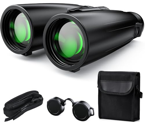 usogood 15x56 Binoculars for Adults High Power, Professional Binoculars for Bird Watching with BAK4 Prism & FMC Lens, Wide-Angle Travel Binocular for Adults, Hunting Hiking Sports