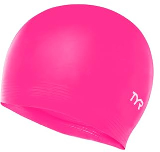 TYR Latex Adult Swim Cap for Women and Men - Training and Recreational Swimming Hat with a Durable Latex Construction - Hydrodynamic Fit
