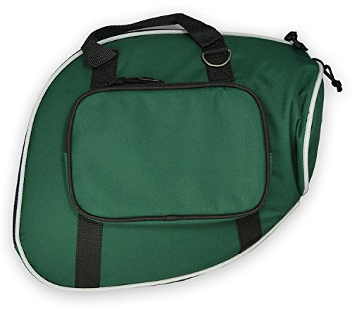 Tuyama® Gigbag für Jagdhorn/Posthorn/Fürst-Pless-Horn Softcase gepolstert Tasche Koffer