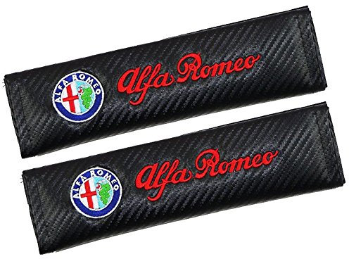 KINGGOO Cuscinetti in fibra di carbonio per cinture di sicurezza. -