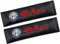 KINGGOO Cuscinetti in fibra di carbonio per cinture di sicurezza. -